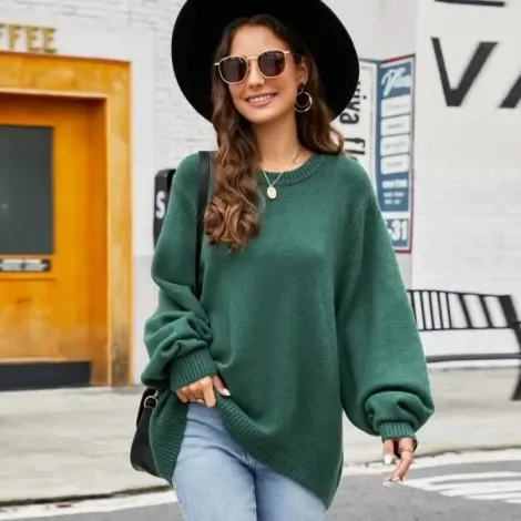 Suéter dama verde